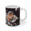 Thumbnail: Winter's Tale Winter Robin on BrownCeramic Mug