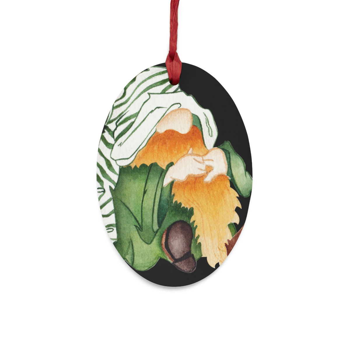 St. Patrick's Wooden Tree Ornaments