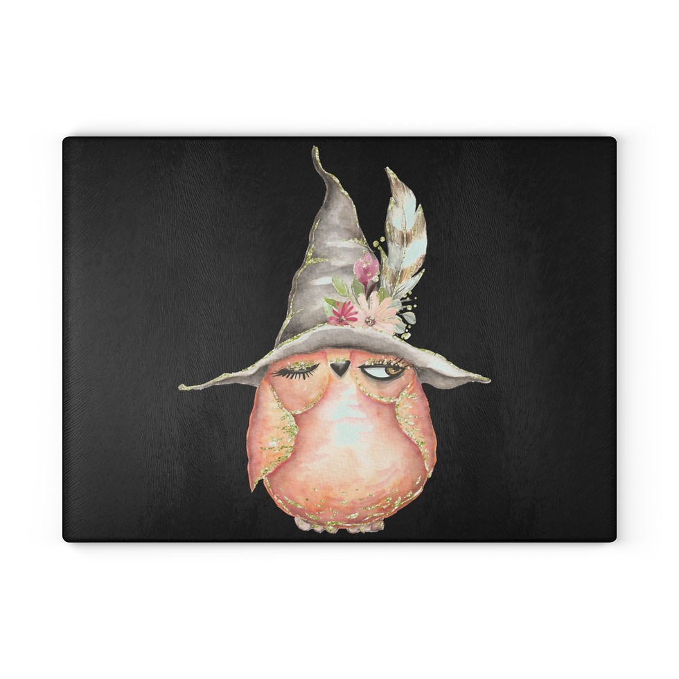 Thumbnail: Here We Go A Haunting Glass Cutting Board