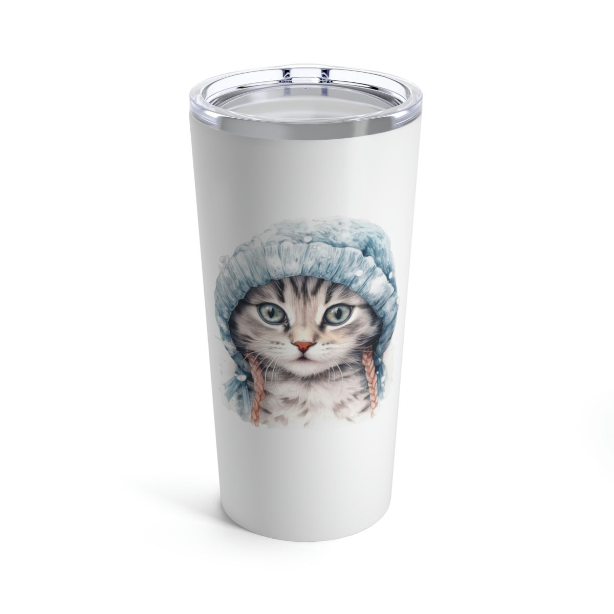Frosty Feline Friends Tumbler 20oz