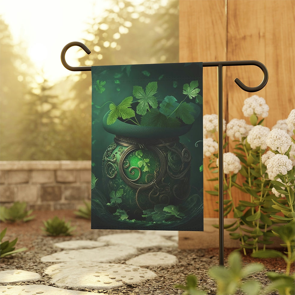 Thumbnail:  Shamrock II Garden & House Flag