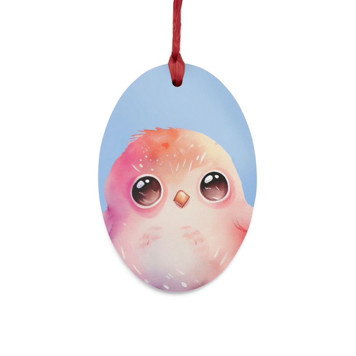 Love Birds Wooden Ornaments