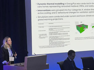 Professor Anna Mavrogianni presented the HEARTH Hub at three London conferences