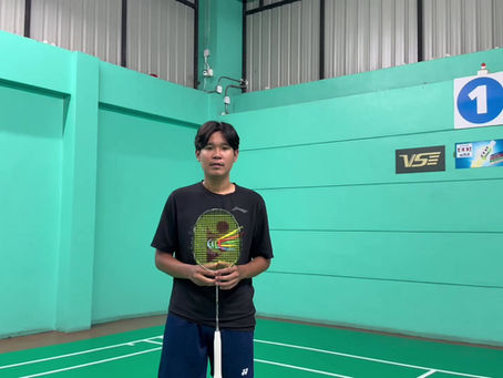 วิธีการเคลื่อนที่ในการเล่นกีฬาแบดมินตันพื้นฐาน