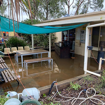 Flood Damage To Shed