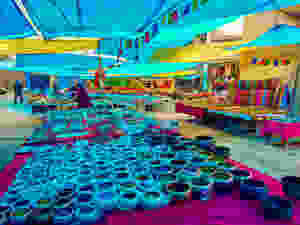 Leh Tibetan market
