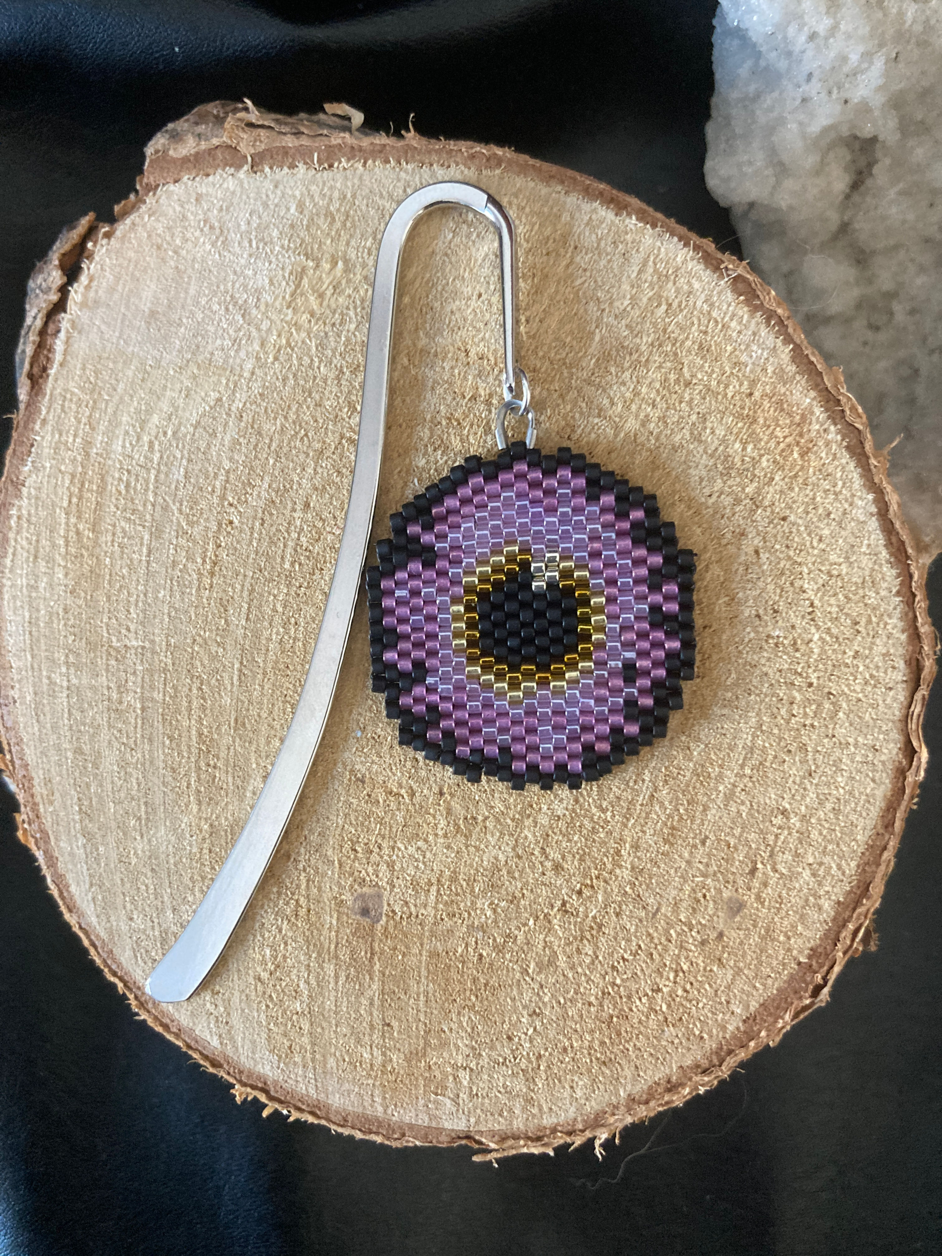 Marque-page œil mystique – bijou porte-message