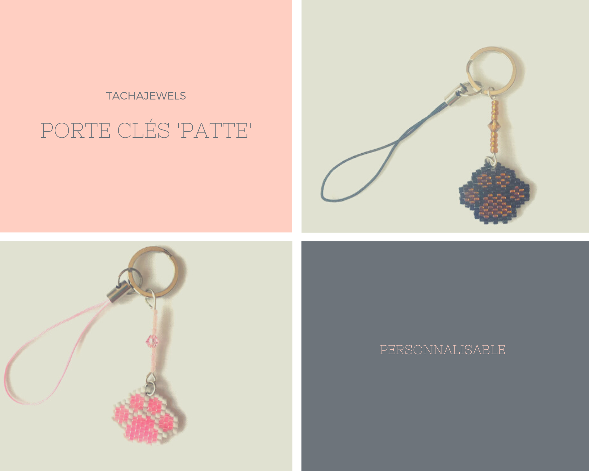 Porte-clés Patte Mystique