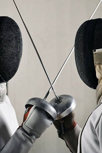 Dueling Fencers