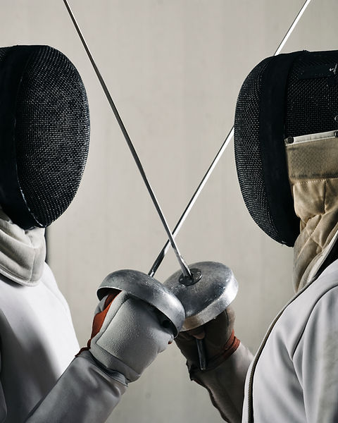 Dueling Fencers