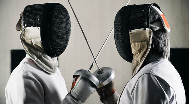 Dueling Fencers