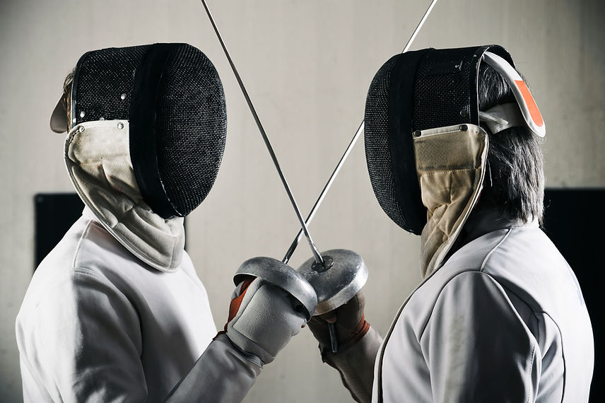 Dueling Fencers