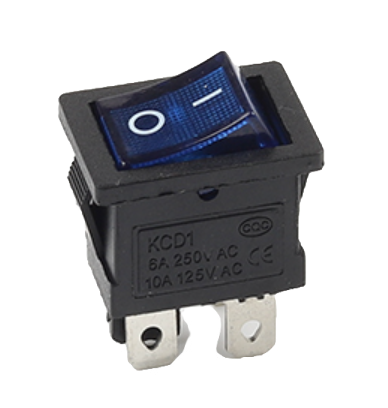 Miniaturebillede: Afbryder Knap i blå