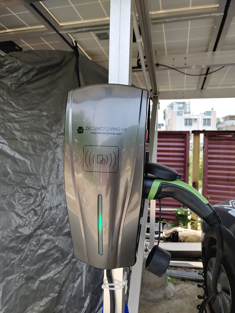 Thumbnail: 22KW EVSE socket SMART version 三相掛牆中速充電器插座SMART款