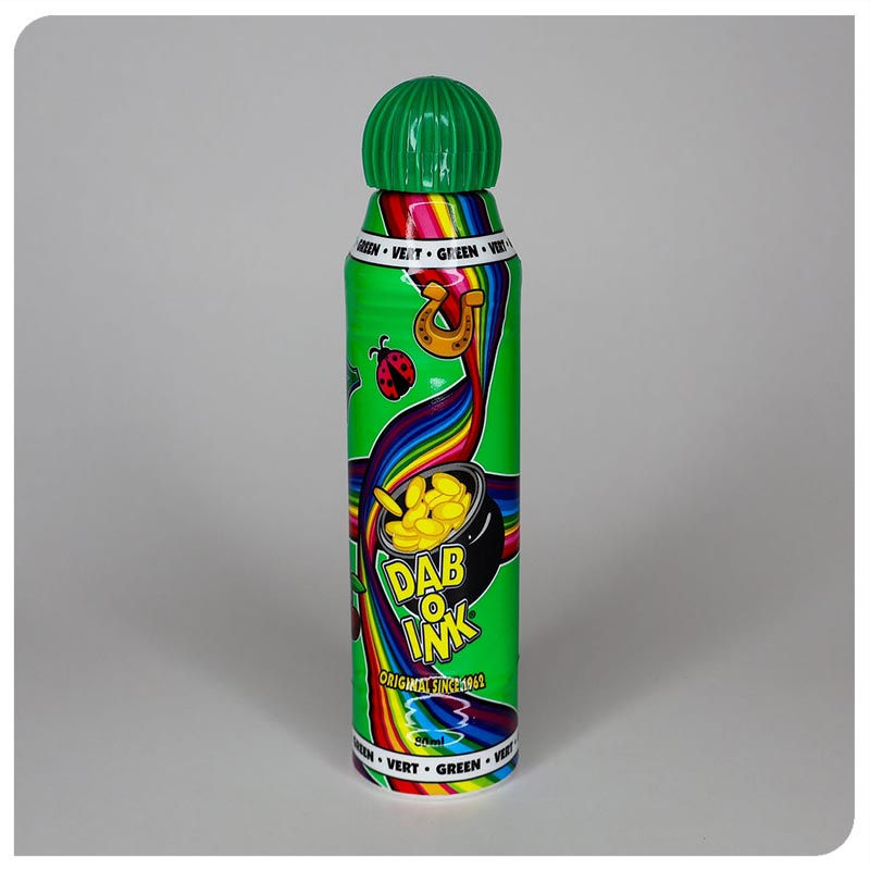 Thumbnail: Dab-O-Ink 80ml Bingo Housie Dabbers Dauber Pens full Green