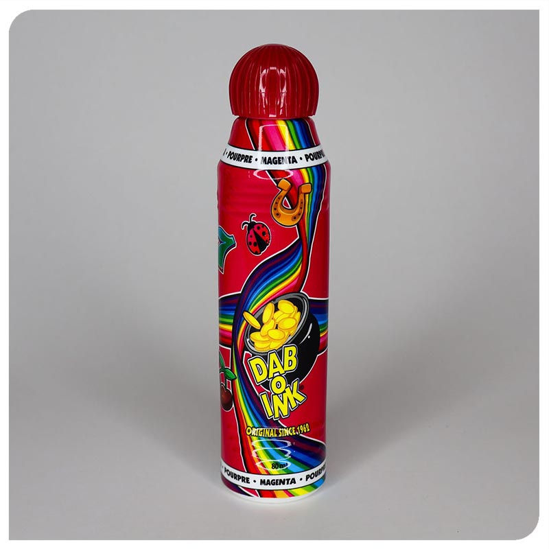 Thumbnail: Dab-O-Ink 80ml Bingo Housie Dabbers Dauber Pens Magenta