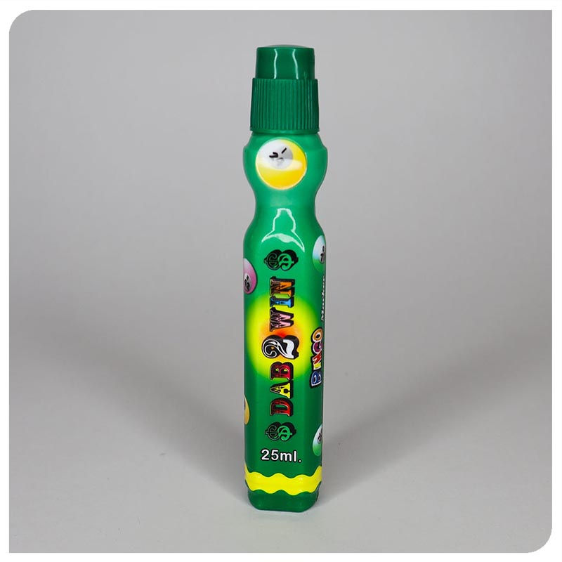 Thumbnail: Dab-2-Win Basic Bingo Housie Dabbers Daubers 25ml Green NZ