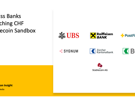 Swiss banks launch CHF stablecoin sandboxs