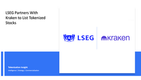 LSEG to List 100 Tokenized Stocks in Partnership with Kraken