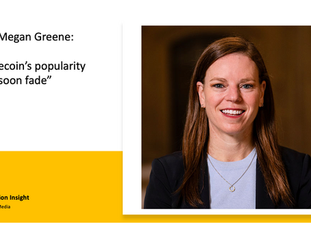 BoE Megan Greene Stablecoin