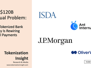 Global transaction banking faces a $120B problem: tokenized bank deposits can help solve it.