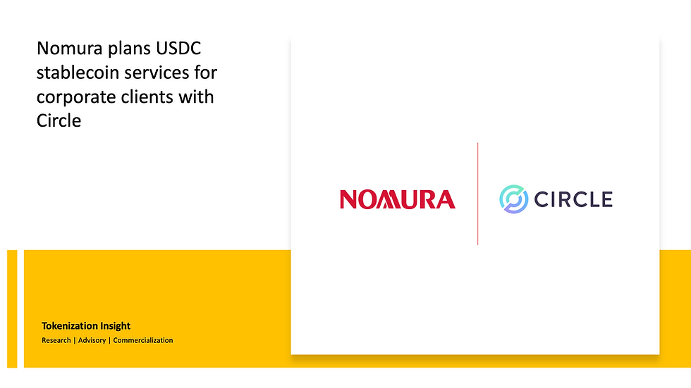 Nomura USD stablecoin