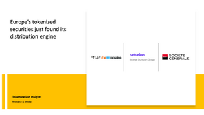 Tokenized securities Europe