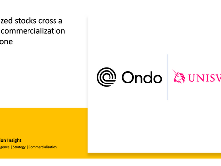tokenized stocks ondo uniswap