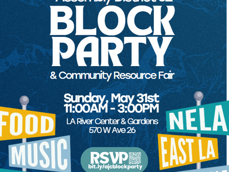 District 52's Inaugural Block Party -- Sunday, 5/31/26 @ 11a-3pm