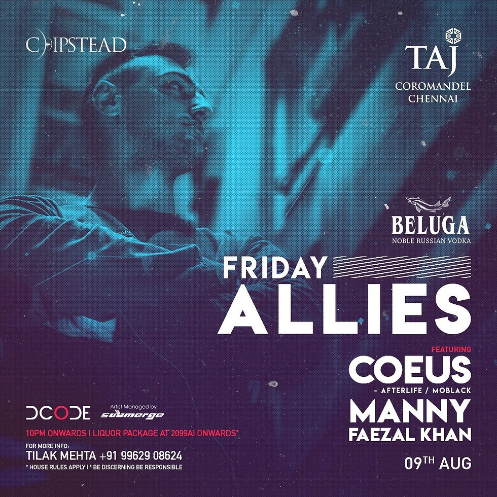 Friday Allies feat. Coeus(Afterlife) + Manny