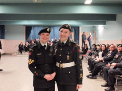 Parade du Cmdt - Changement Adjudant