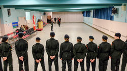 Parade du Cmdt - Mini cérémonial