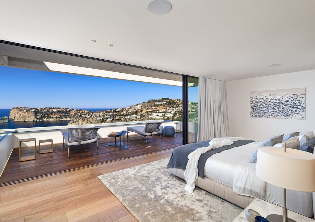 Luxury real estate Port D'Andratx Puerto de andratx Mallorca property villa house for sale buy sea front view private pool Spain