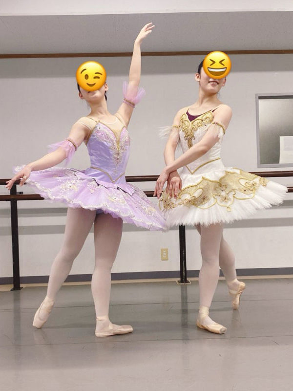 リラの精とオーロラ姫を踊ったお姉さんバレエダンサー