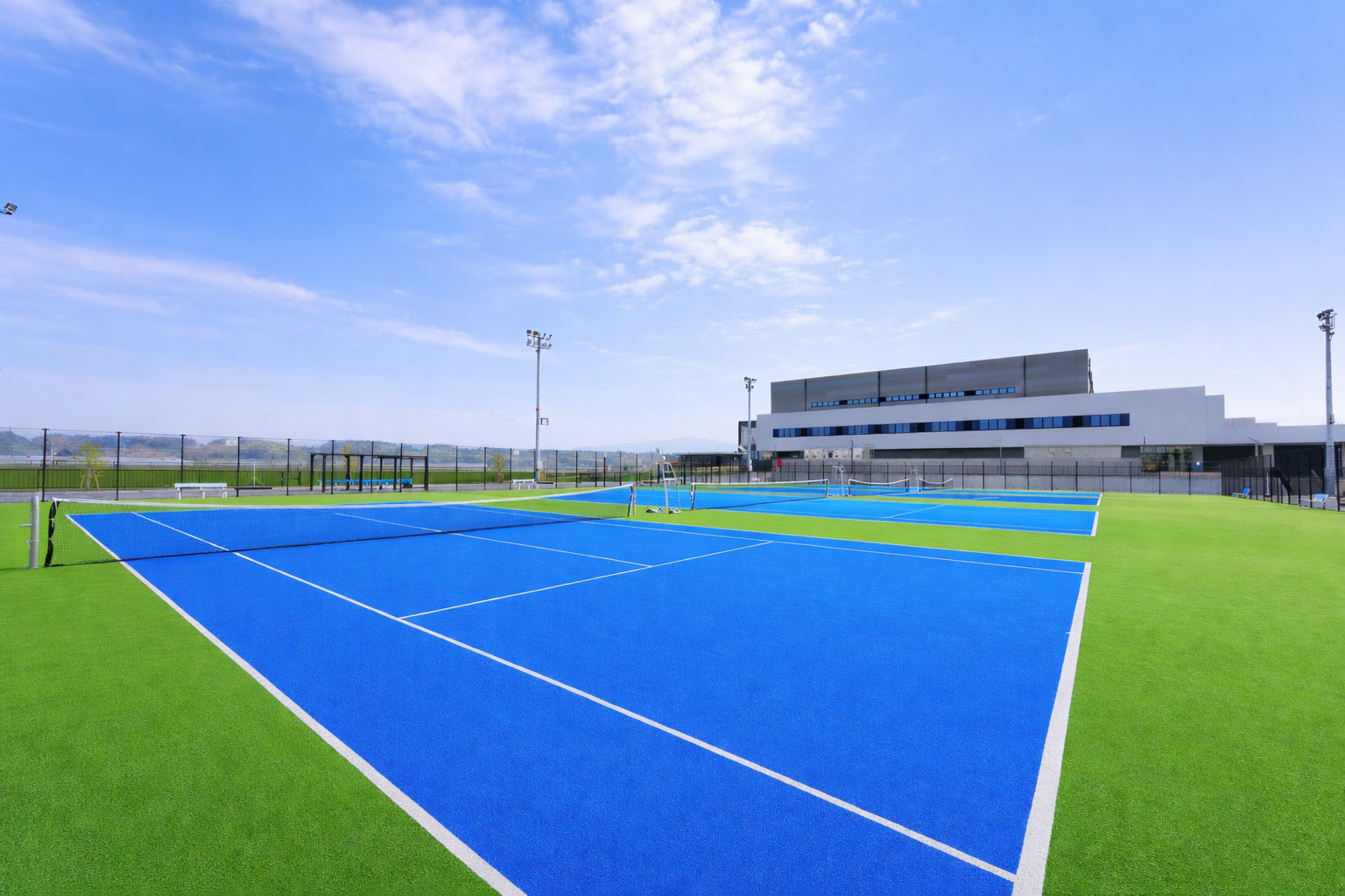 テニス場 |菊陽杉並木公園| 熊本県菊池郡菊陽町