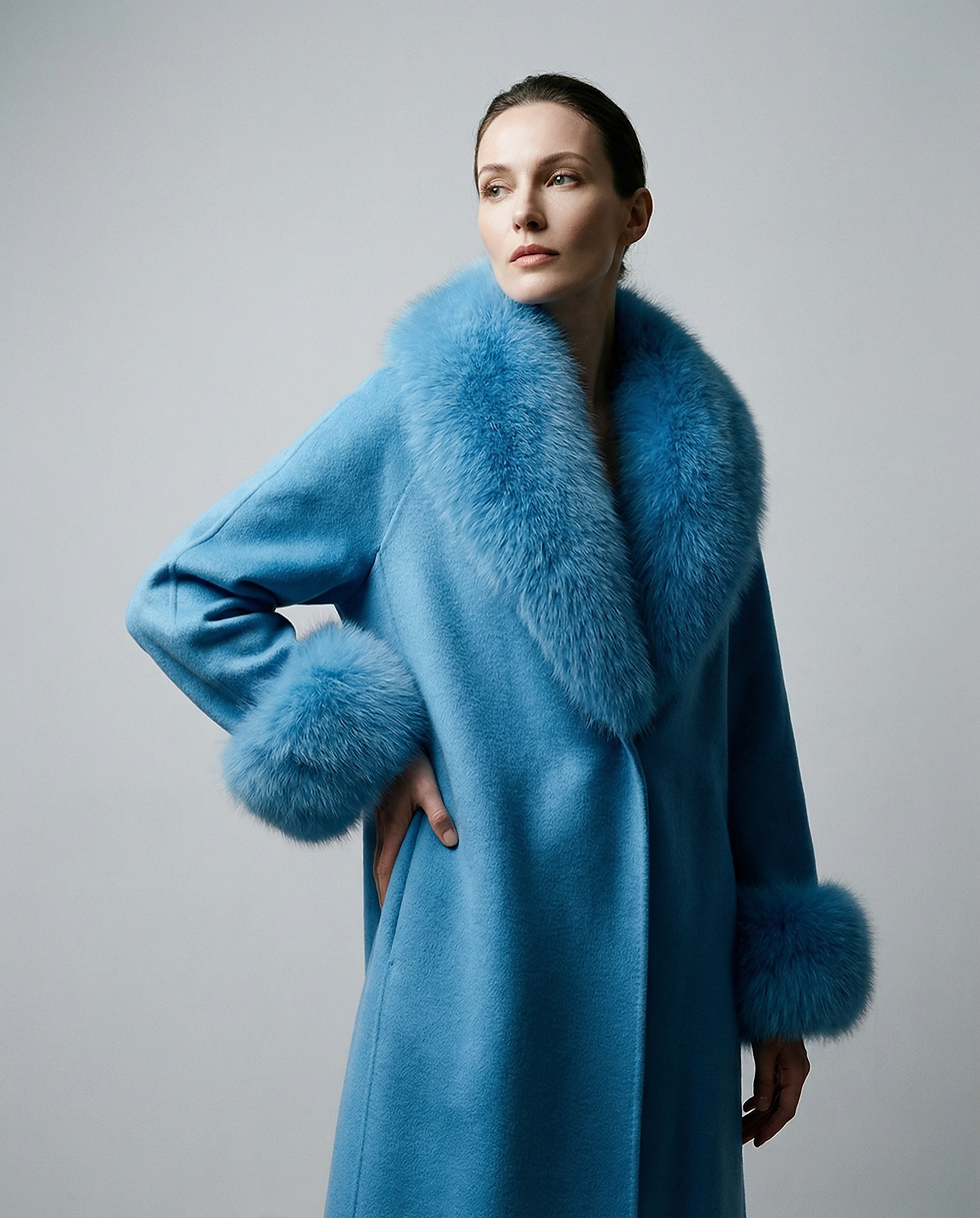 Thumbnail: Nuuk - Wool and Cashmere Coat