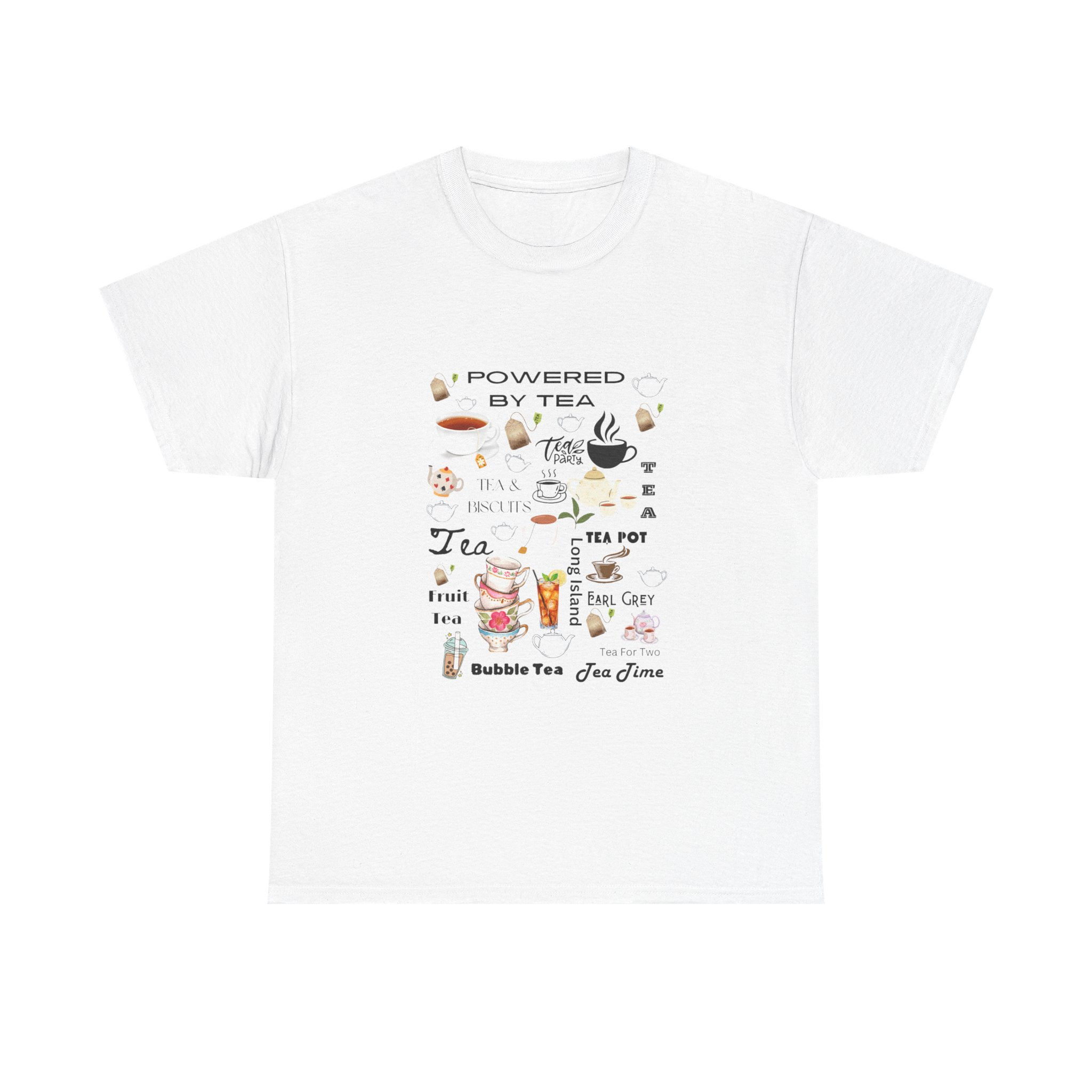 Powered By Tea Unisex Heavy Cotton Tee
