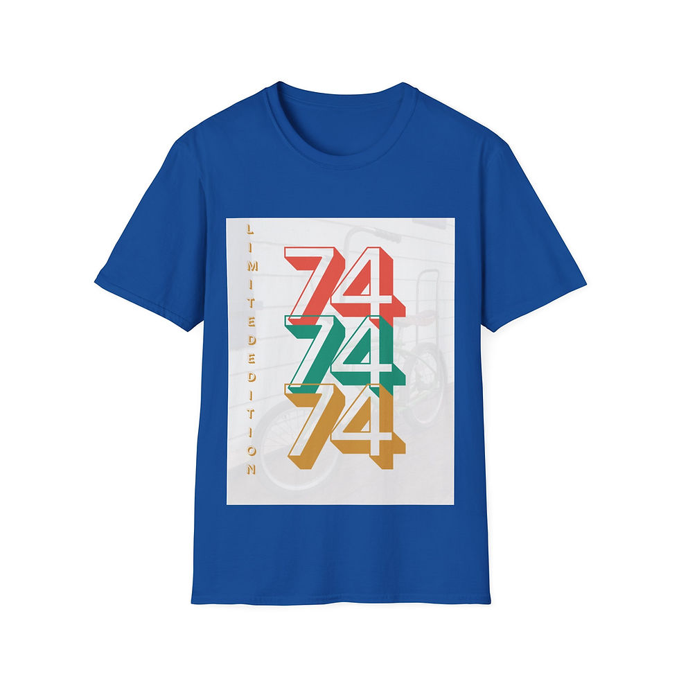 Thumbnail: Chopper 1974 Limited Edition Unisex Softstyle T-Shirt, Original Design 