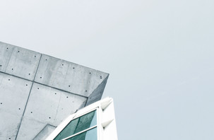 Glass & Concrete Structure