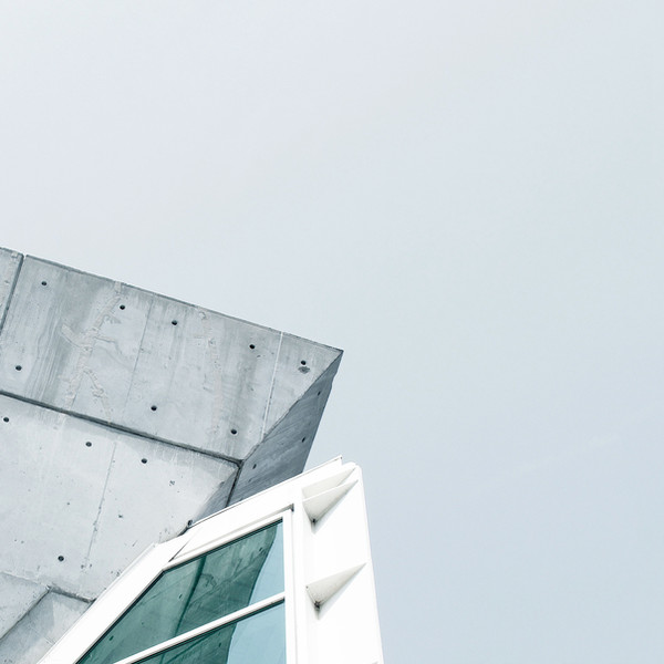 Glass & Concrete Structure