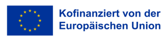 Logo der Europäischen Union mit dem Text Kofinanziert von der Europäischen Union