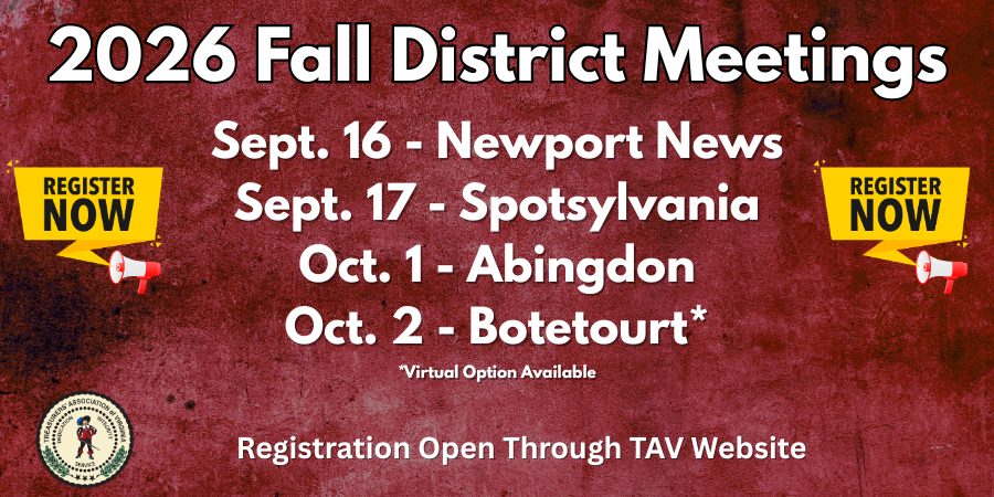 2026 Fall District Registration
