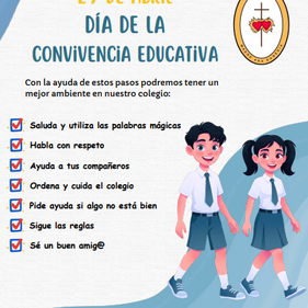 Día de la Convivencia Escolar – 29 de abril
