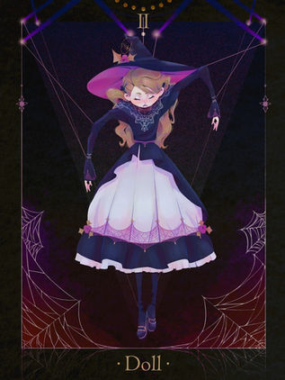 Witches' guardian spirit doll.