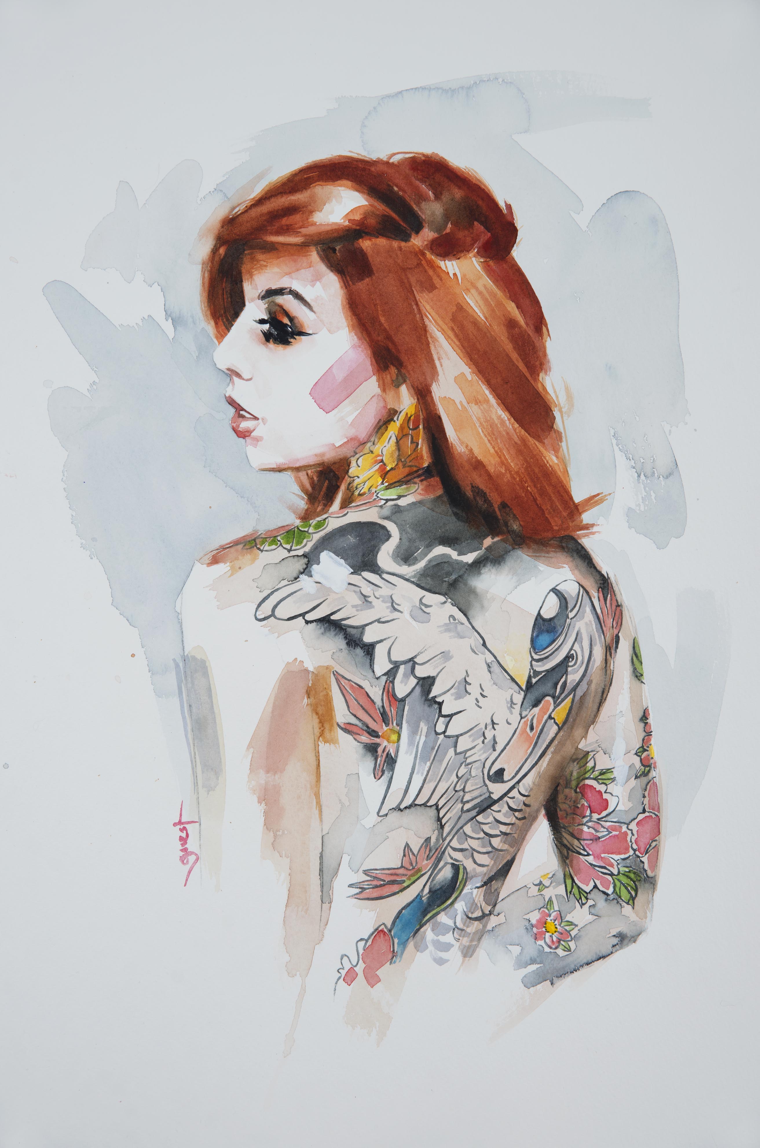 'Swan Tattoo'