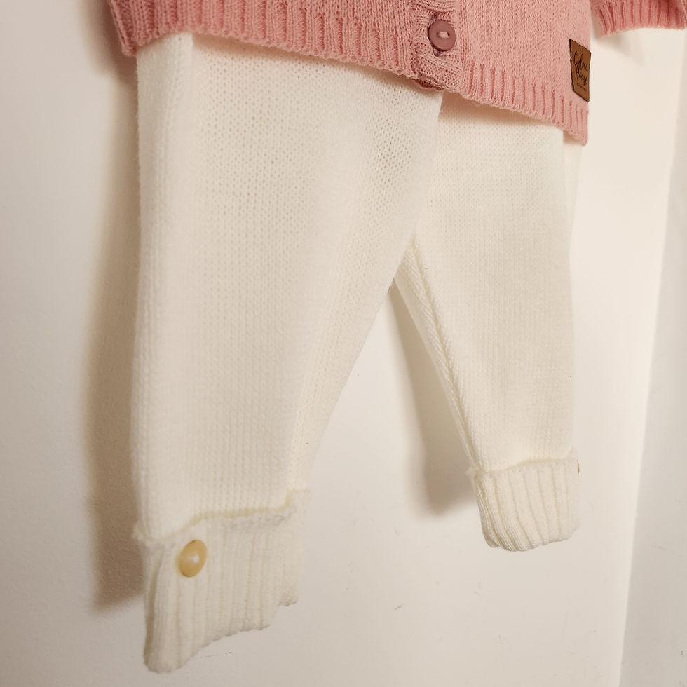 Miniatura: Conjunto para bebé saco y pantalón