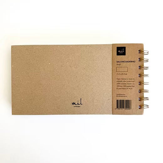 Miniatura: Cuaderno Salchicuaderno Kraft 