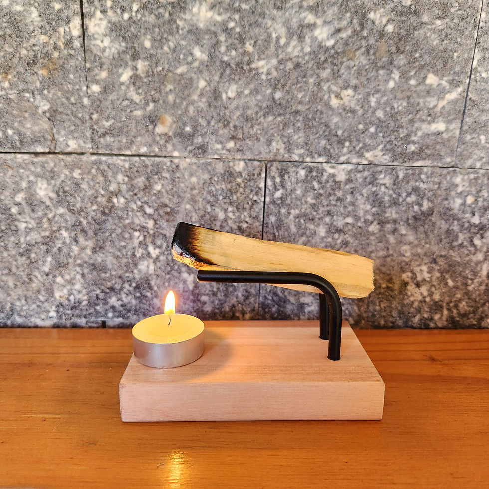 Miniatura: Quemador Palo Santo/Ramillete
