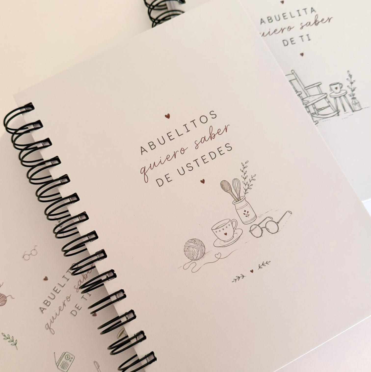 Cuaderno abuelito/a quiero saber de ti
