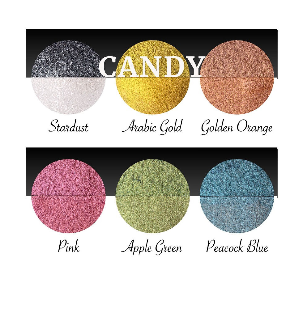 Thumbnail: Finetec Coliro Metallic Colour Palette - Various Colours Available